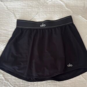 Alo Black Athletic Skirt